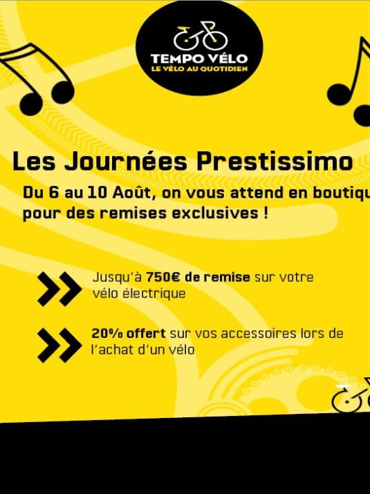 Les journées Prestissimo- Tempo Vélo